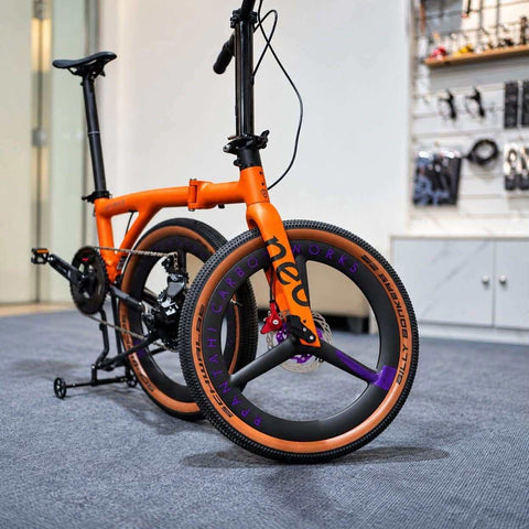 Rpantahi 3 Spokes Carbon Bicycle Wheelset