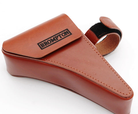 Leather Frame Pouch for Brompton Bicycle