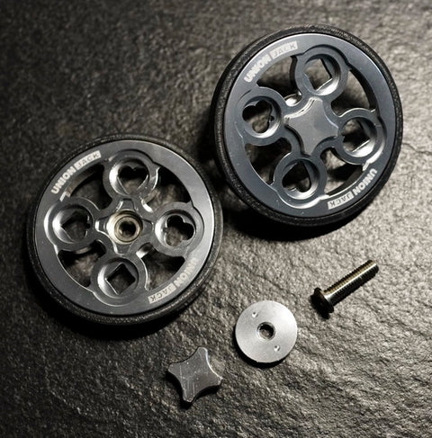 Union Jack "Poker" 70mm Easy Wheels for Brompton Bicycle