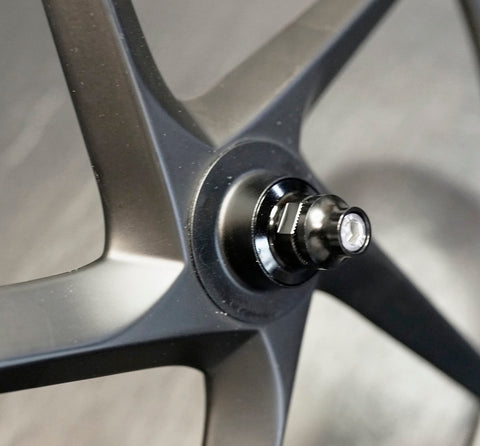 Union Jack 7 Speed 5 Spokes Carbon Wheelset for Brompton Bicycle