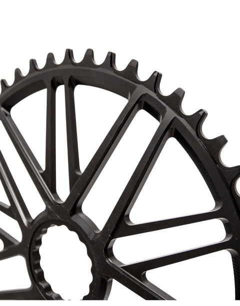 Aceoffix Unchained Carbon DUB Gravel Crankset for Brompton Bicycle