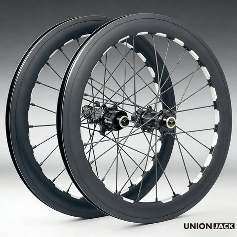 Union Jack Aluminium Prism Wheelset for Brompton Bicycle