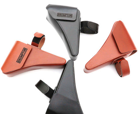 Leather Frame Pouch for Brompton Bicycle
