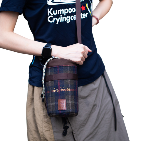 Mover Retro Style Bottle Bag for Brompton Bicycle