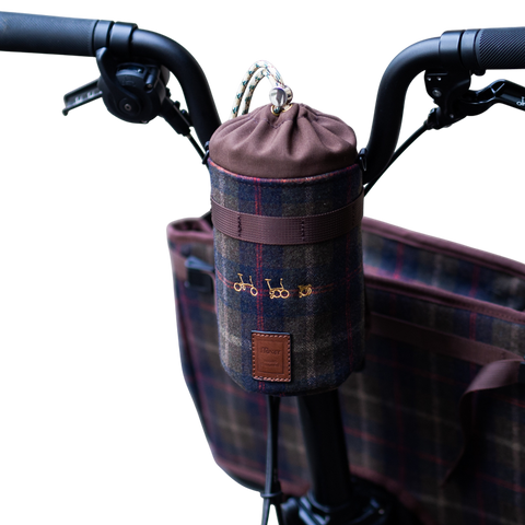 Mover Retro Style Bottle Bag for Brompton Bicycle