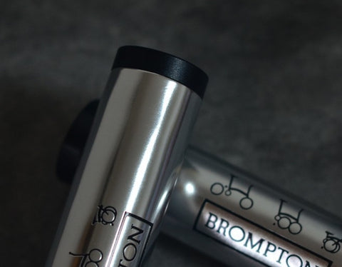 KEEP Glare Leather Handlebar Grips for Brompton Bicycle