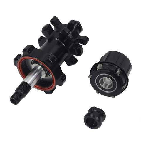 Silverock Straight Pull Disc Brake Hub Set for Brompton Bicycle