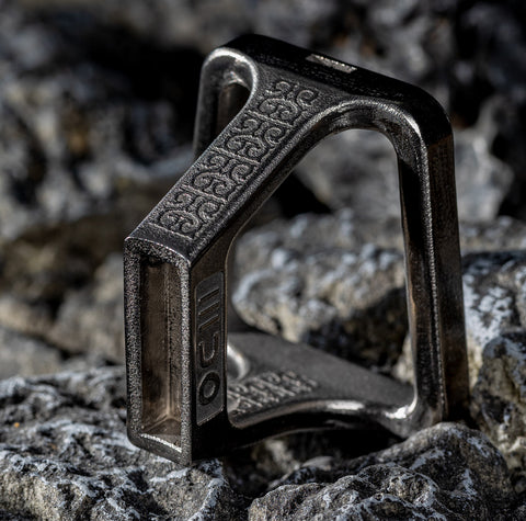 3DO Titanium Uni-Body Front Carrier Block for Brompton Bicycle