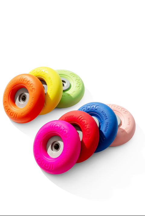 SOROLL "Donuts" 75mm Easy wheels for Brompton Bicycle