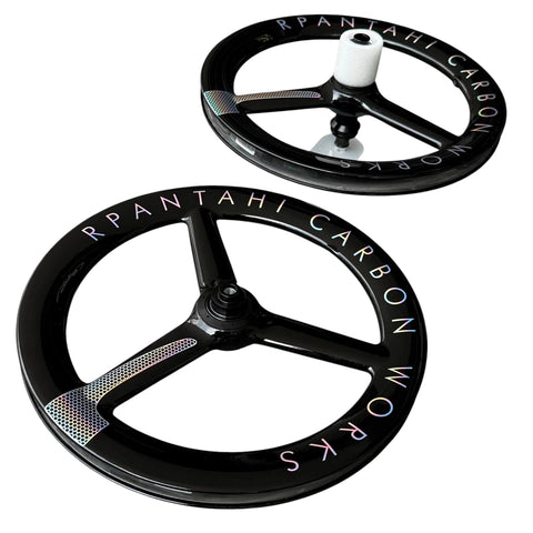 Rpantahi 3 Spokes Carbon Bicycle Wheelset