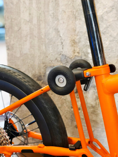 SOROLL "Donuts" 75mm Easy wheels for Brompton Bicycle
