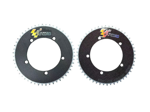 SUNCORD Lightweight Carbon BCD130 Narrow-Wide Bicycle Chainring