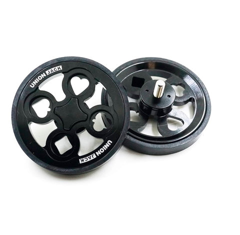 Union Jack "Poker" 70mm Easy Wheels for Brompton Bicycle
