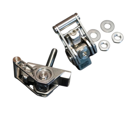 Union Jack Titanium Quick Release Hinge Clamp Lever for Brompton Bicycle