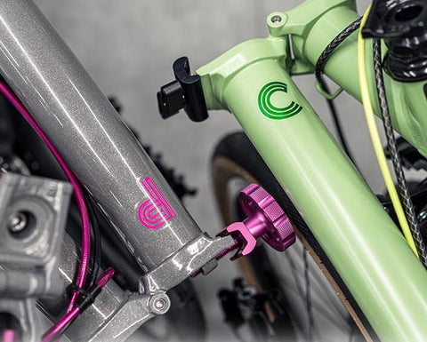Fantastic4 Brompton Bicycle Type Logo Waterproof Sticker