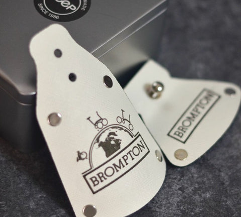 KEEP Leather Mud Flap for Brompton Bicycle