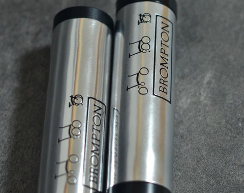 KEEP Glare Leather Handlebar Grips for Brompton Bicycle