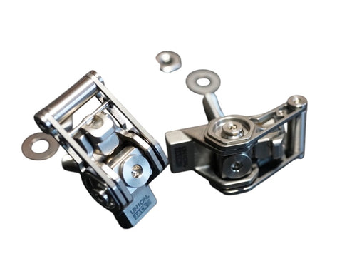 Union Jack Titanium Quick Release Hinge Clamp Lever for Brompton Bicycle