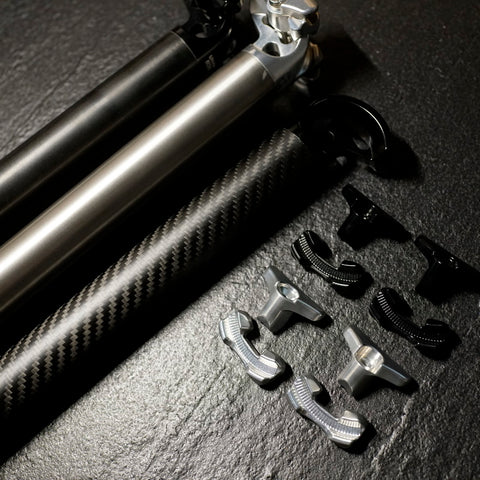 Union Jack 540 x 31.8mm Offset Seatpost for Brompton Bicycle