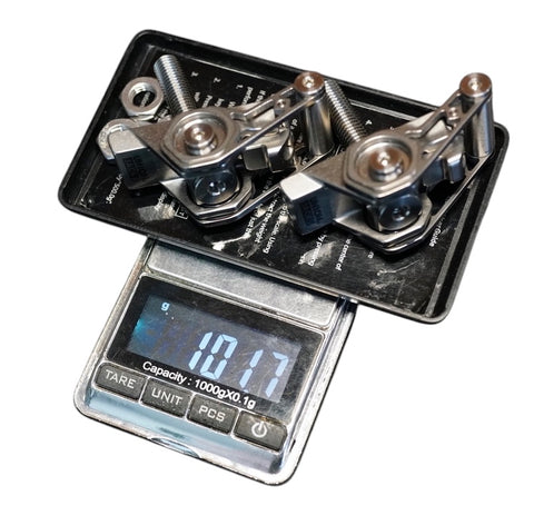 Union Jack Titanium Quick Release Hinge Clamp Lever for Brompton Bicycle