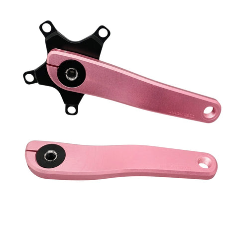 Union Jack BCD110 BB30 CNC Offset Crankset for Brompton Bicycle