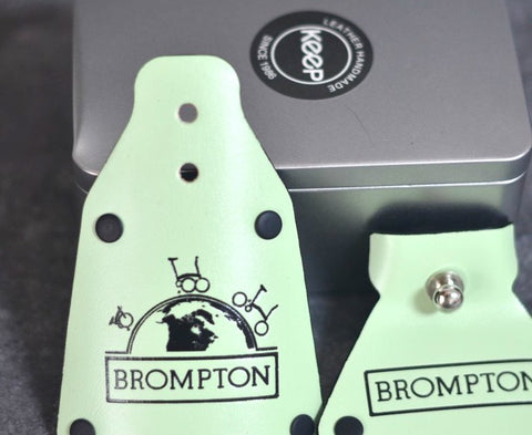 KEEP Leather Mud Flap for Brompton Bicycle