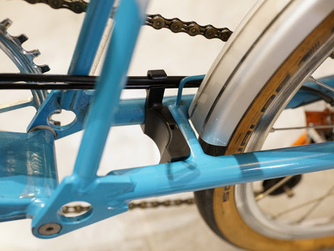Fantastic4 Rolling-with-Seatpost-Up Gadget for Brompton Bicycle
