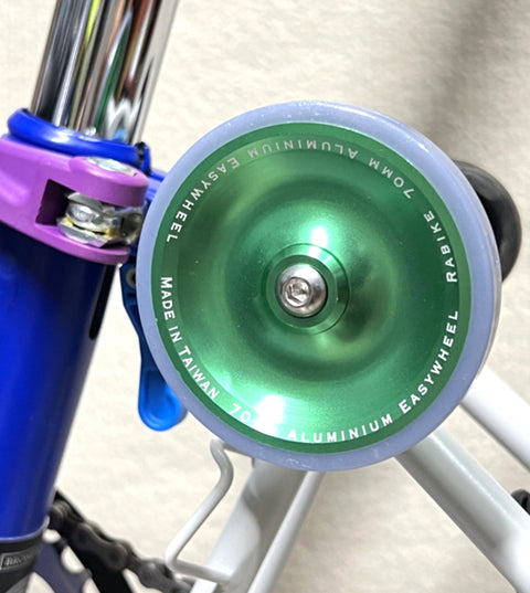 RA Bike Disc Style 70mm Easy wheels for Brompton Bicycle