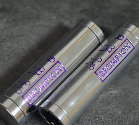 KEEP Glare Leather Handlebar Grips for Brompton Bicycle