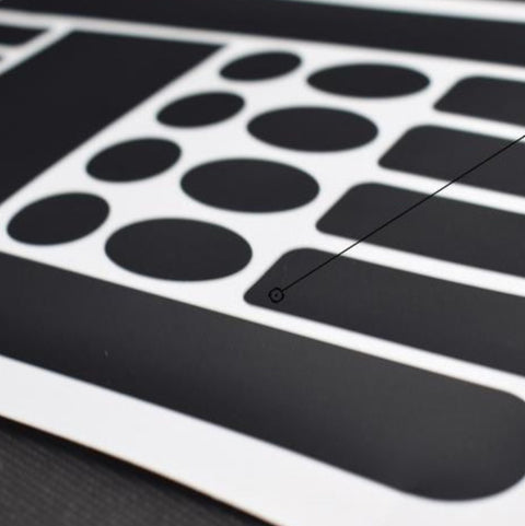 Ace Strike Chainstay & Frame Protector Sticker Set for Brompton Bicycle