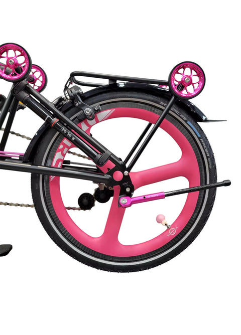 DairsCyclin 16" 349 3 Spokes Carbon Wheelset for Brompton Bicycle