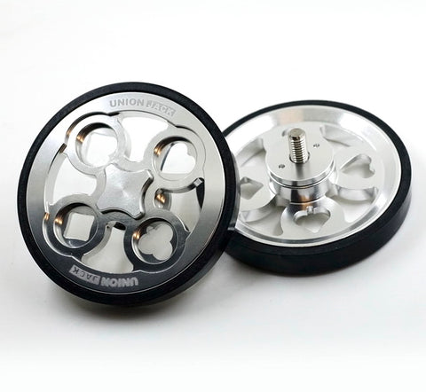 Union Jack "Poker" 70mm Easy Wheels for Brompton Bicycle