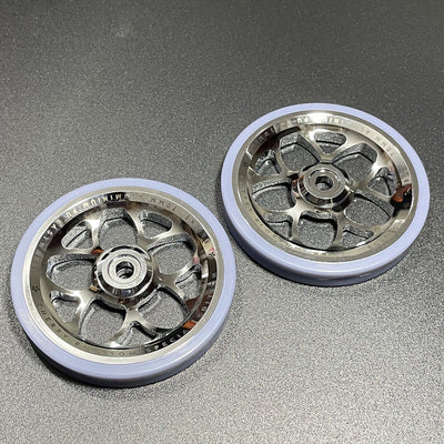 RA Bike Sakura Blossom 70mm Easy wheels for Brompton Bicycle