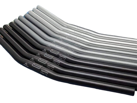 H&H Wide Angle Aluminium S Handlebar for Brompton Bicycle
