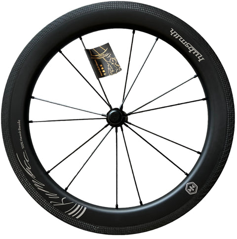 Hubsmith Bumbee CA349 4-5 SP Carbon Wheelset for Brompton Bicycle