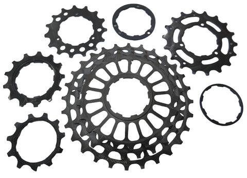 MiniMODs x7 7 Speed Cog Set for Brompton Bicycle P/T Line