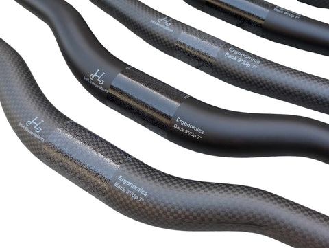 H&H Carbon Handlebar for Brompton Bicycle