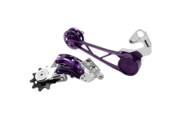 Union Jack 7 Speed Derailleur + Tensioner set for Brompton Bicycle P/T Line
