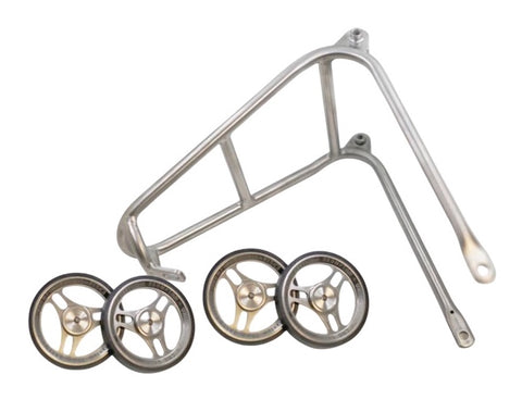 Union Jack V3 Titanium Mini Rack for Brompton Bicycle
