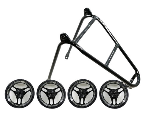 Union Jack V3 Titanium Mini Rack for Brompton Bicycle