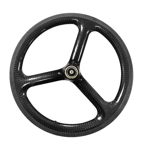 DairsCyclin 16" 349 3 Spokes Carbon Wheelset for Brompton Bicycle