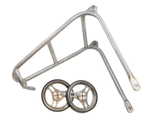 Union Jack V3 Titanium Mini Rack for Brompton Bicycle