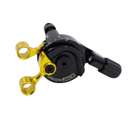 Union Jack 7 Speed Derailleur + Tensioner set for Brompton Bicycle P/T Line