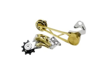 Union Jack 7 Speed Derailleur + Tensioner set for Brompton Bicycle P/T Line