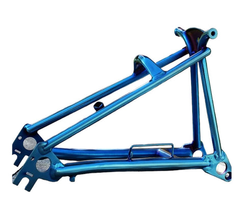 Comeplay Titanium Disc Brake (IS Mount) Rear Triangle for Brompton Bicycle