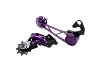 Union Jack 7 Speed Derailleur + Tensioner set for Brompton Bicycle P/T Line