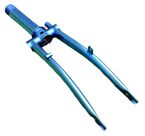 Comeplay Titanium Disc Brake (IS Mount) Front Fork for Brompton Bicycle