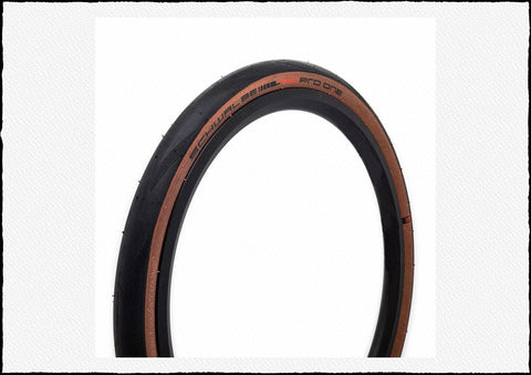 Schwalbe Pro One 30-349 Bicycle Tyre Brown Wall