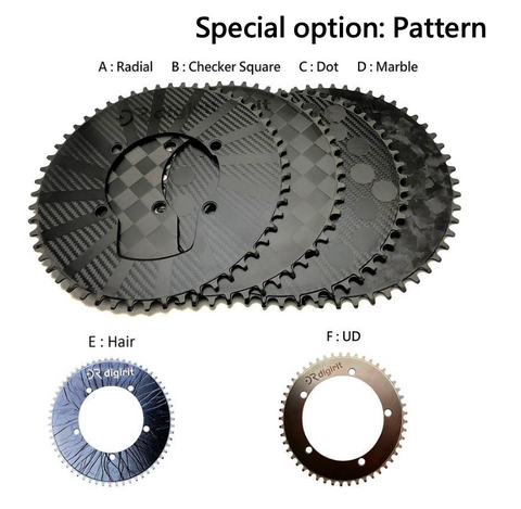 Digirit Carbon Bicycle Chainring