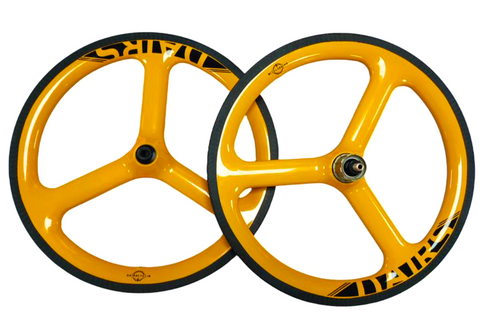 DairsCyclin 16" 349 3 Spokes Carbon Wheelset for Brompton Bicycle